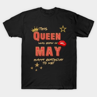 May Birthday Gift T-Shirt